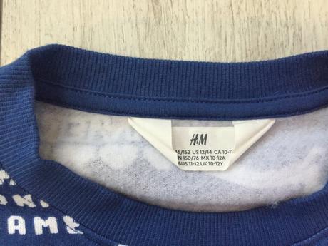 Chlapčenska mikina 10-12 rokov, h&m,146