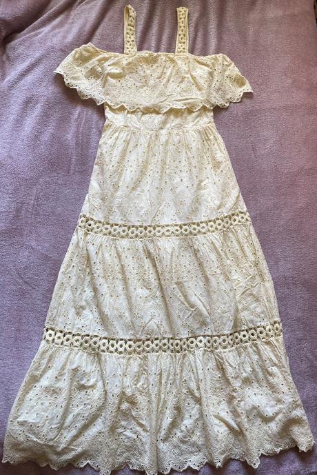 Madeirové maxi šaty, f&f,l