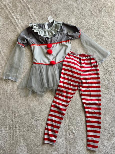 Kostým na halloween zlý klaun, 