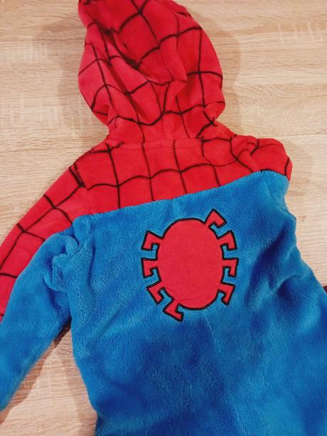 Teplý flisovy overal spiderman, c&a,98