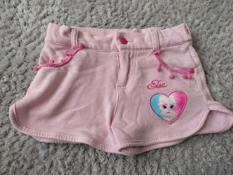 Šortky elsa,5-6r, h&m,116