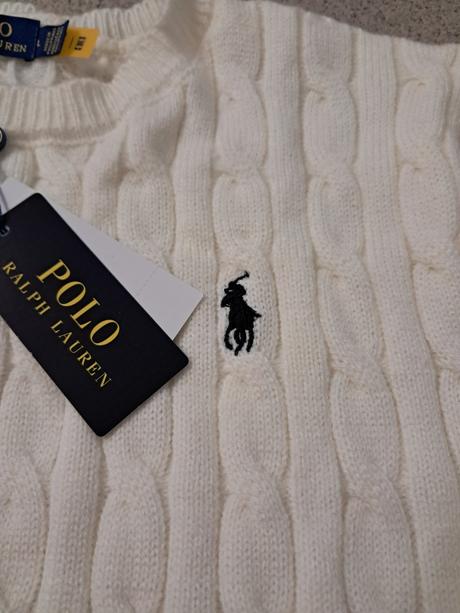 Ralph lauren pletený sveter, ralph lauren,l