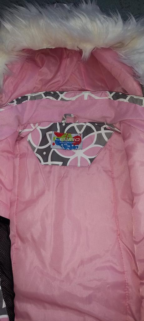 Zimná dievčenská bunda lewro 140/146, lewro,140