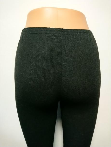 Dámske tmavo sivé tepláky, green leaf, s