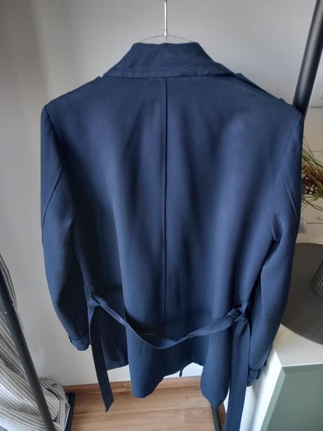 Modrý trenčkot orsay m, vero moda,m