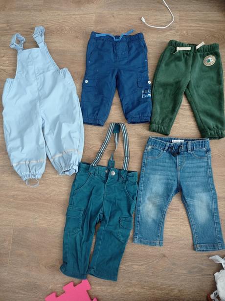 Nohavice, zateplene nohavice,rifle, 80