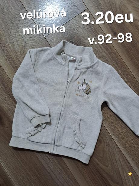Velúrová mikina, 92