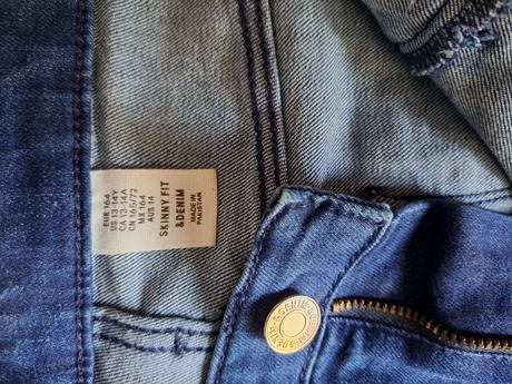 Dievcenske rifle, denim,164