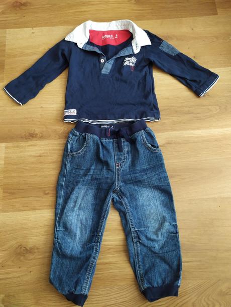 Rifle + tričko, baby club,86