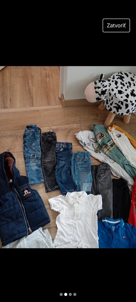 Balík chlapčenského oblecenia 6-9/9-12 mesiacov, 86–98