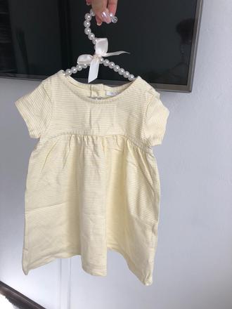 Next žlté šaty / tunika, next,80