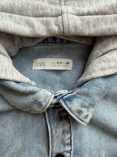 Detská denimová košeľa zara, zara,140