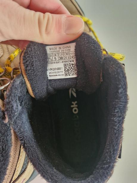 Zateplene tenisky, reebok,38