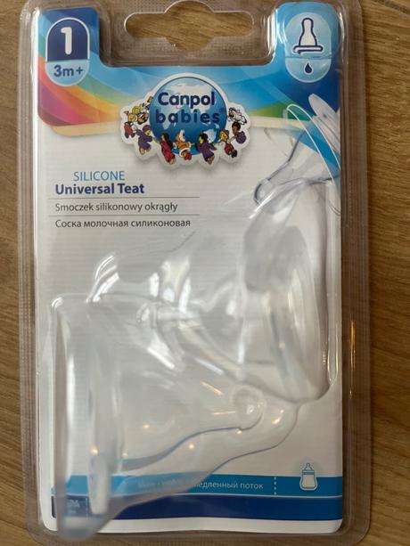 Cumlík na flašku 3m, canpol babies
