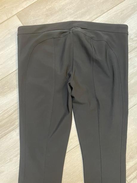 Čierne elegantné nohavice, benetton,xl