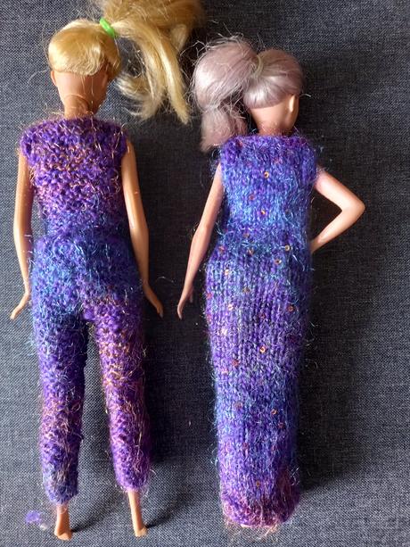 Šaty a nohavice a tričko pre barbie, 