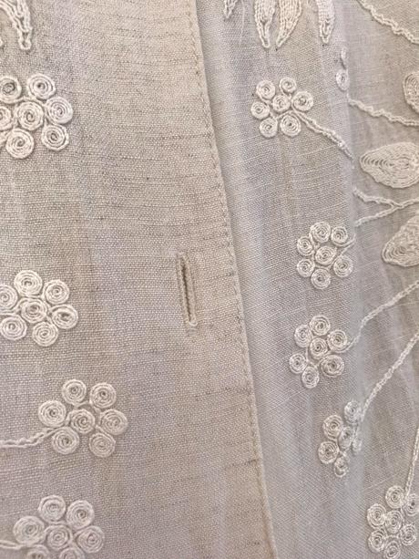 Luxusné ľanové šaty, l