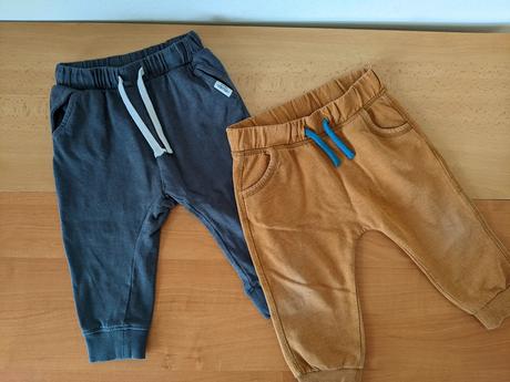 Tepláčiky 1+1, h&m,80