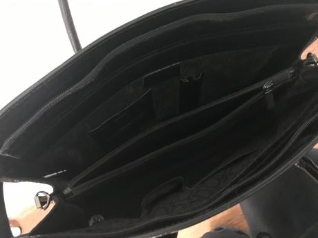 Damska elegantná kožená kabelka, 