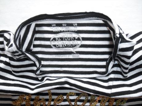 Tričko s otočnými flitrami na 12-13 rokov, f&f,158