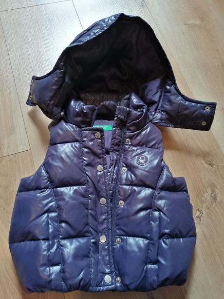 Fialová vesta benetton, benetton,86