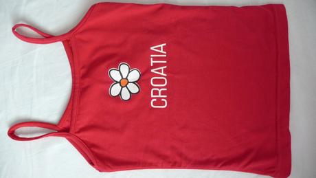 Tričko z chorvatska, nenosené, 122