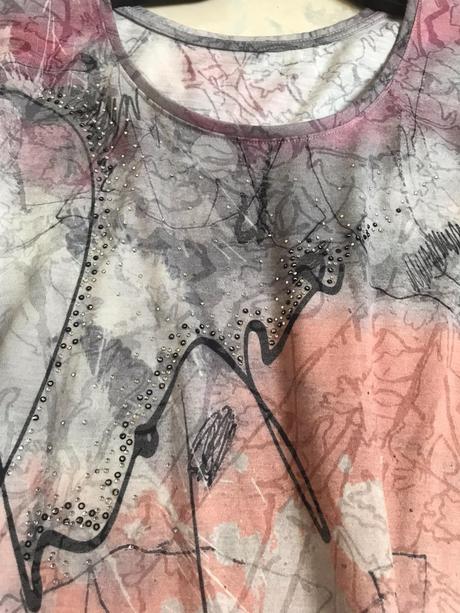 Blúzka over size, xxxl