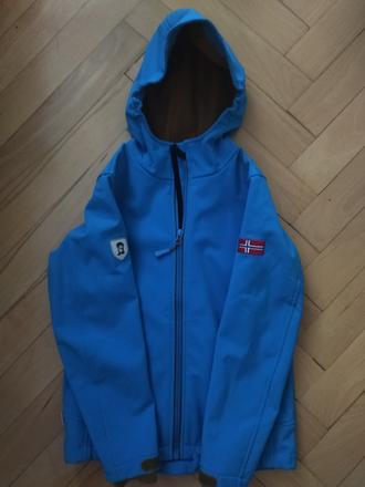 Softshellová bunda, trollkids,140