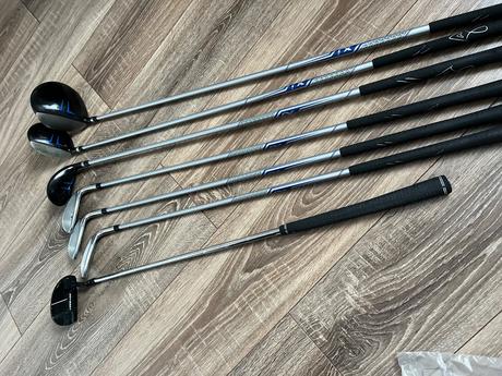 Callaway xj3 white detský golfový set, 135-155cm, callaway