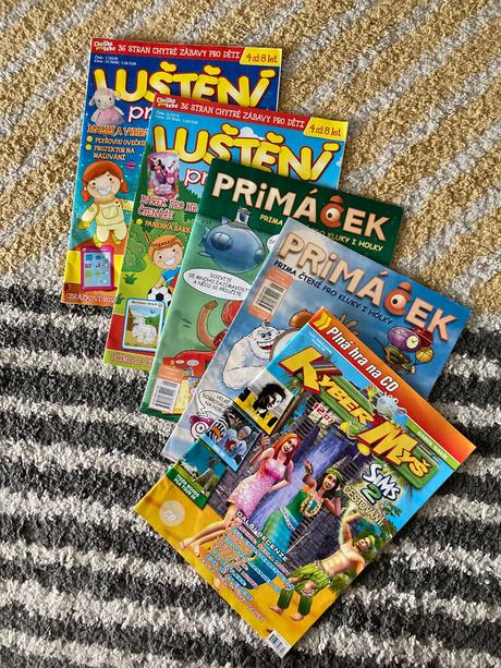 Detské časopisy české 5ks, 