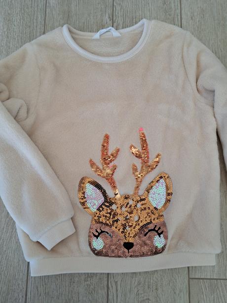 Mikina so srnkou, h&m,122