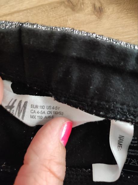 Trblietavé legíny, h&m,110