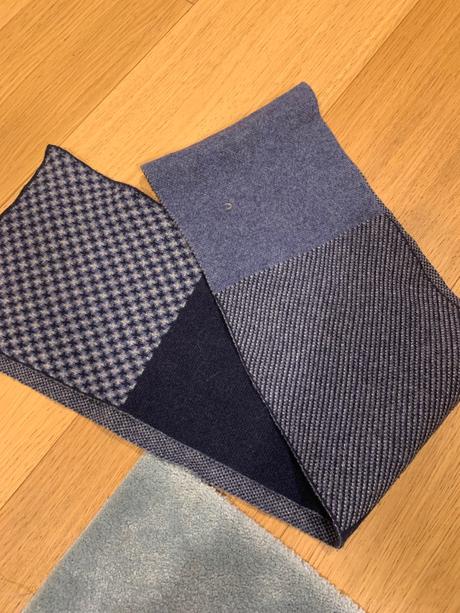 Armani detský modry šál, armani