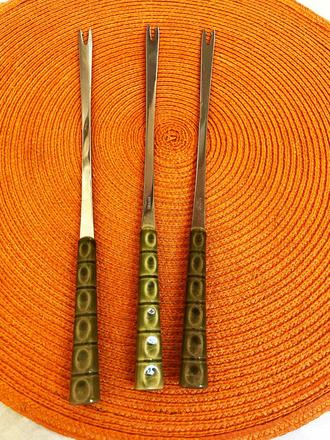 Retro nerezové vidličky collini rostfrei, 