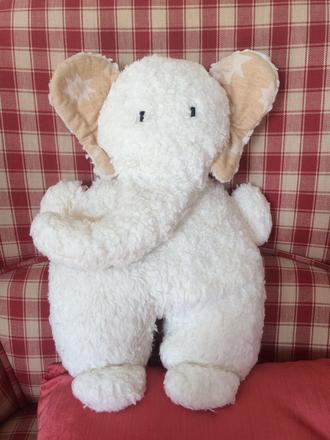 Hrací sloník z bio bavlny, 