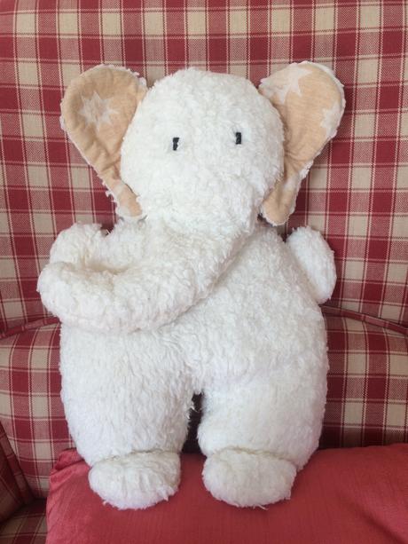 Hrací sloník z bio bavlny, 