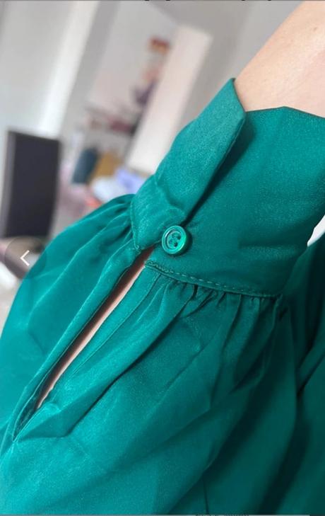 Saténová tunika / šaty, h&m,s