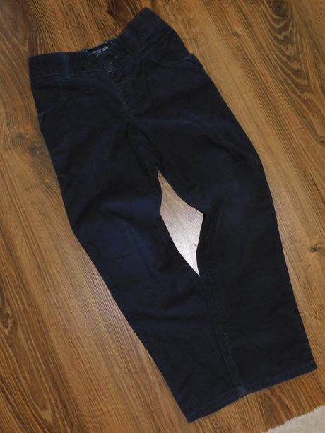 Tmavošedé kordové nohavice m&s, kolekcia autograph, marks & spencer,116