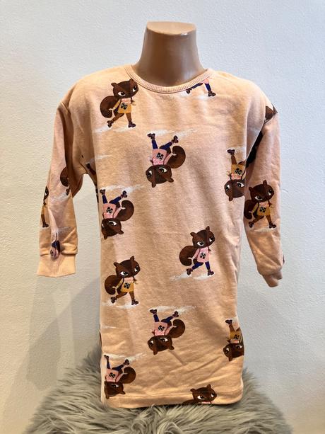 Dievčenské šaty s veveričkou h&m (110-116), h&m,110