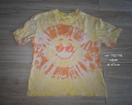 Tricko slnko, h&m,110