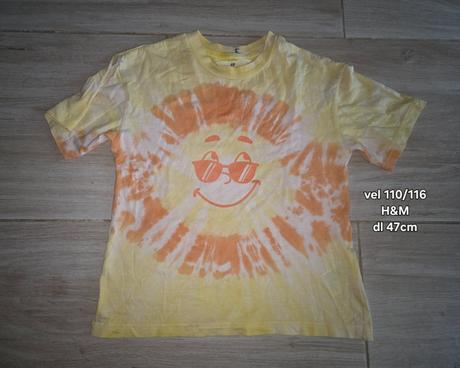 Tricko slnko, h&m,110