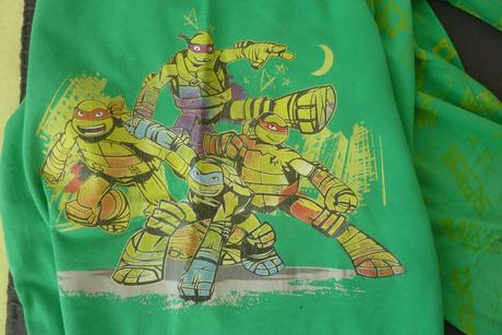 Ninja korytnačky pyžamo, c&a,116
