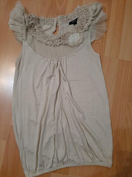 Krémové tričko mango, mango,m