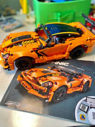 Lego technic 42093 chevrolet corvette, 