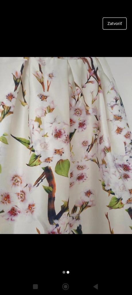 Spoločenská midi sukňa, 36