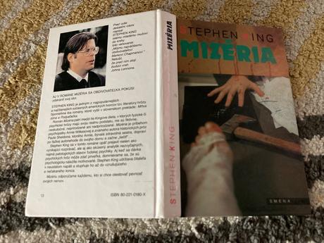 Mizéria king stephen-prvé vyd.1991, 