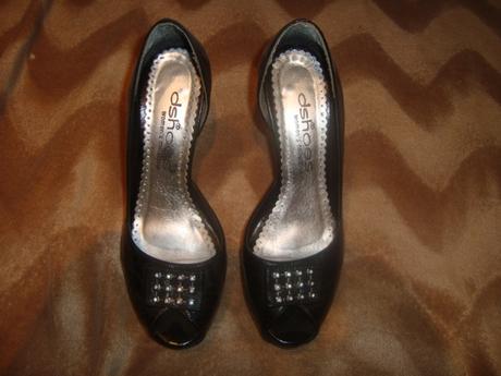 Cierne sandalky - dshoes, 38