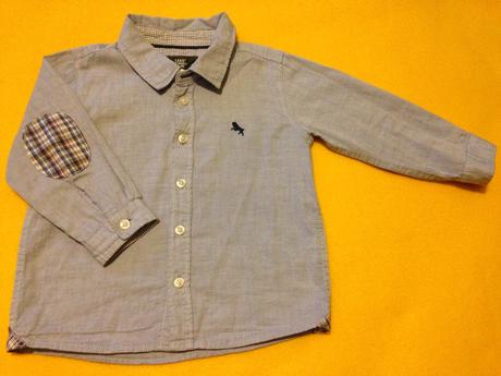 Bledomodrá kosela, h&m,80