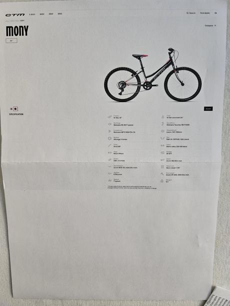 Bicykel ctm mony 24, ctm,24