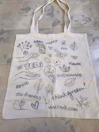 Plátenná taška 2ks,